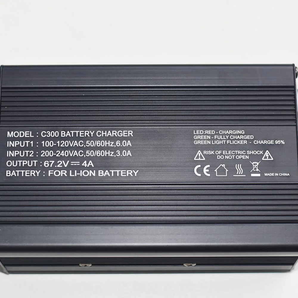 Запчасти Citycoco 60V зарядное устройство 4A CE E-MARKED сертификат