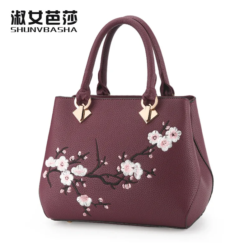 

Female Bag 2018 New Tide Bag Woman Sweet Ladies Shoulder Bag PU Handbag Totes