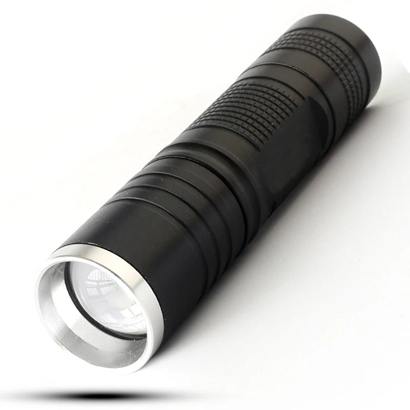 Goedkoop Z10S5 Led Zaklamp Fakkel XML T6 L2 3800 Lumen Penlight Zwart 5 Switch modes Verstelbare Zoom Focus Aluminium Zaklamp Lamp