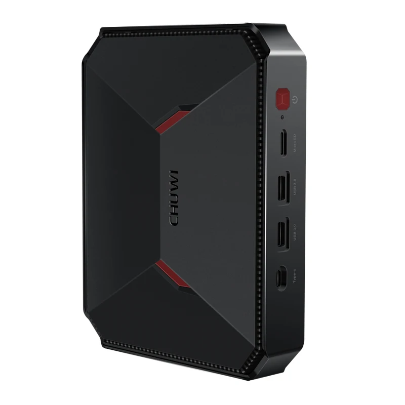 CHUWI GBox Mini PC Windows 10 Intel Gemini-Lake N4100 LPDDR4 4GB 64GB Dual Wifi 2.4G/5G HDMI 2.0 Mini Computer with Air Mouse