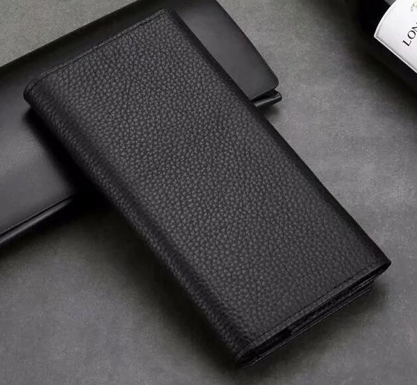 

Wallet Genuine Cow Leather Mobile Phone Case Pouch For Huawei nova 2s,Honor View 10,P smart,Honor 9 Lite,Mate 10 Porsche Design