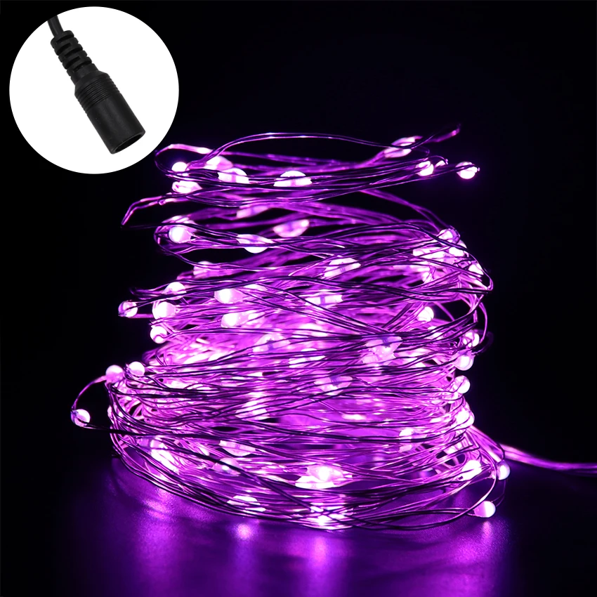 DC 12V 5m 10m 20m 30m 50m led String silver Copper Wire 100/200/300/500LED Fairy Lights For Christmas Holiday Party decoration DC 12V 5m 10m 20m 30m 50m led String silver Copper Wire 100/200/300/500LED Fairy Lights For Christmas Holiday Party decoration