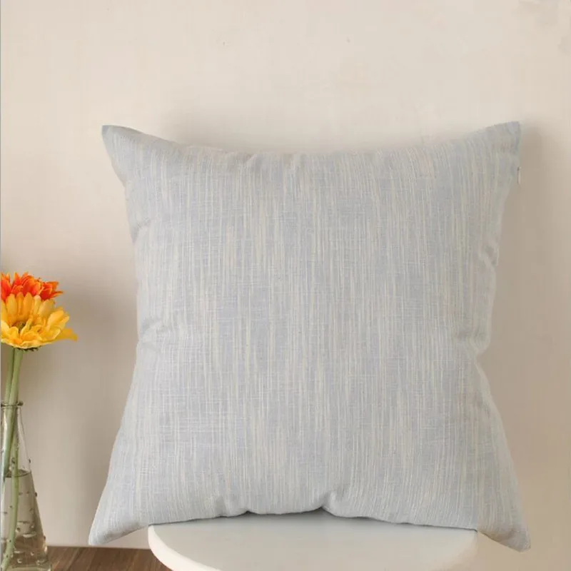 Японский минималистский простой полосатый подушка подушки охватывает Искусство Отель Кровать и Завтрак ткань мягкая установлены оптовые производители