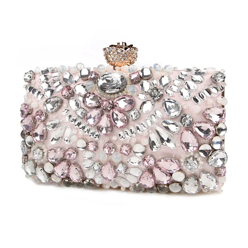 Luxy Moon Rhinestone Evening Bags diamond clutches Pearls Beaded Day Clutch Purse Handbags Wallet Evening Wedding Bag ZD848 Luxy Moon Rhinestone Evening Bags diamond clutches Pearls Beaded Day Clutch Purse Handbags Wallet Evening Wedding Bag ZD848
