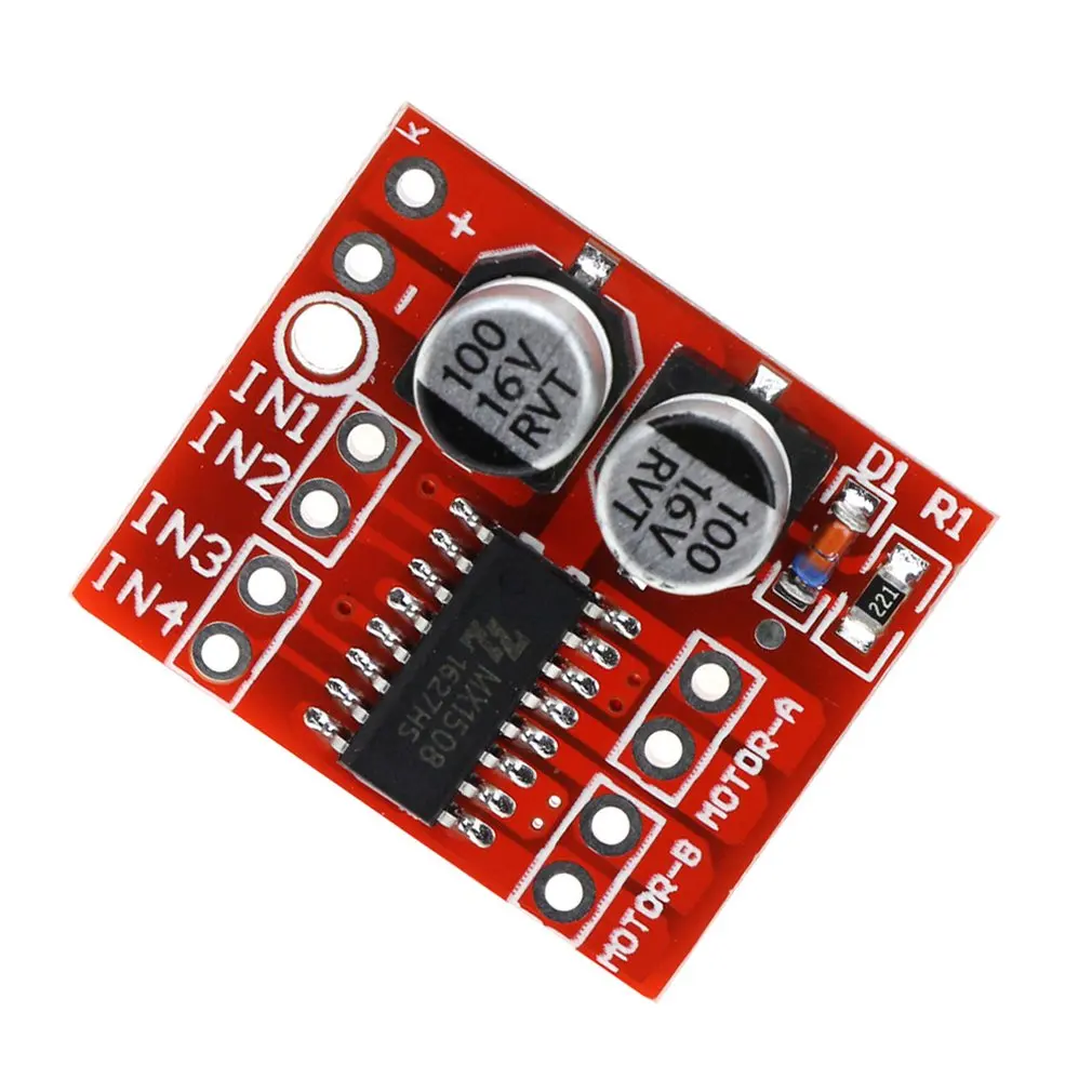 2-Channel Pwm Speed Control Dc Motor Drive Module Double H-Bridge Stepper Motor Mini Super L298N Positive Reversal