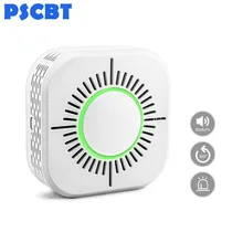 PSCBT Smoke Detector Alarm Fire Sensor Wireless 433MHz Fire Security Alarm Protection for Home Factory Security Alarm System