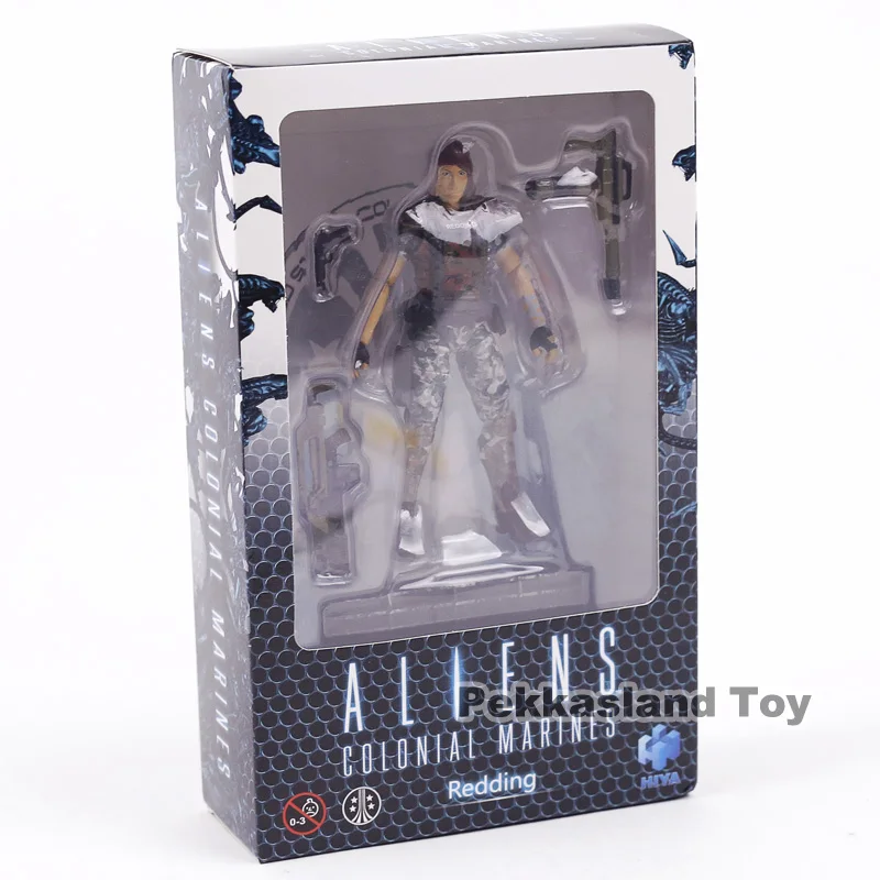 HIYA TOYS Aliens Colonial Marines Cruz Bella Redding Xenomorph Raven Crusher 1:18 ПВХ фигурка игрушки