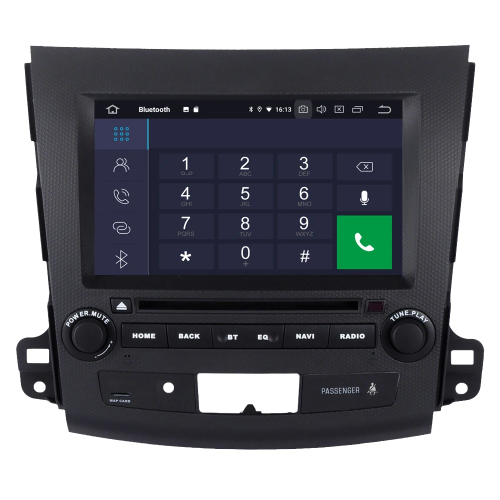 Clearance For Mitsubishi Outlander XL EX Android 9.0 2G+16G Quad Core Autoradio Car DVD Radio Stereo GPS Navigation Multimedia Player 2
