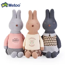 Высокое качество китайский бренд metoo muzhitu футболка с милым кроликом кролик плюшевый рюкзак для детей