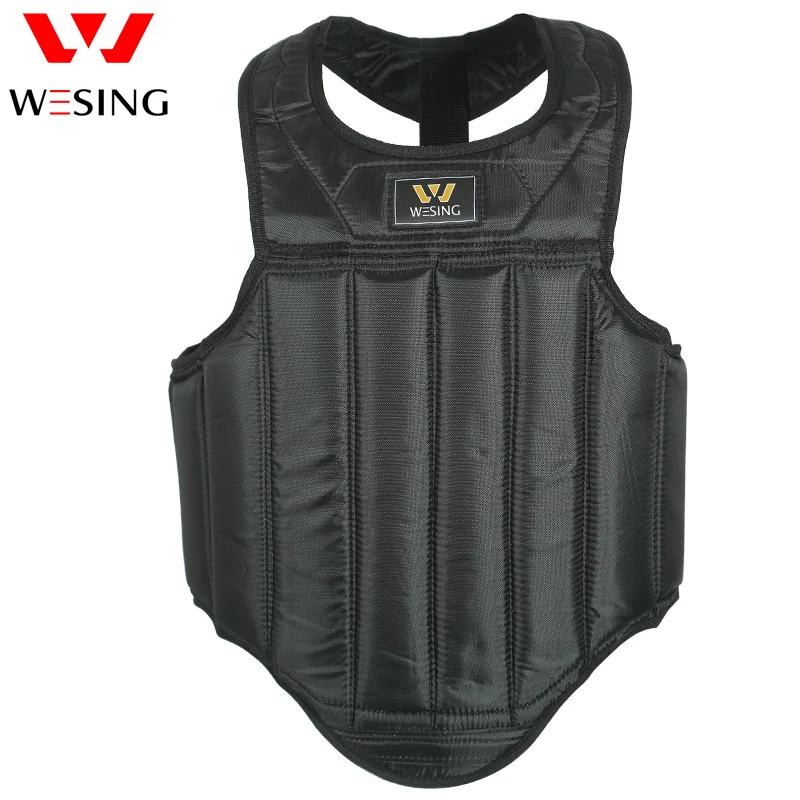 Billig Wesing Karate Boxen Brust Schutz Kampfkunst Rippe Schild Armour Weibliche Brust Schutz Taekwondo Training sanda Sparring Getriebe