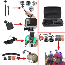 50-in-1 Sports Action Camera Accessories Kit for Gopro HERO 1 2 3 3+ 4 SJ4000 SJ5000 Waterproof Video Camera with Carrying Case