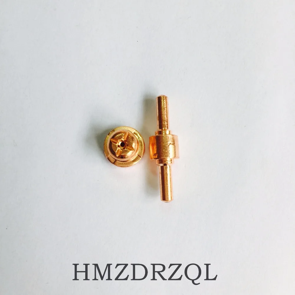 FREE SHIPPING 400Pcs PT-31 Electrode Tip Plasma Cutter Cutting Consumables KIT Plasma Nozzles Fit Cut-40 50D CT-312 PT31 400PK