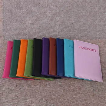 

300 pcs New High Quality Travel Passport Holder Card Cover on the Case for Women's Men Adventure porta passaporte pasport