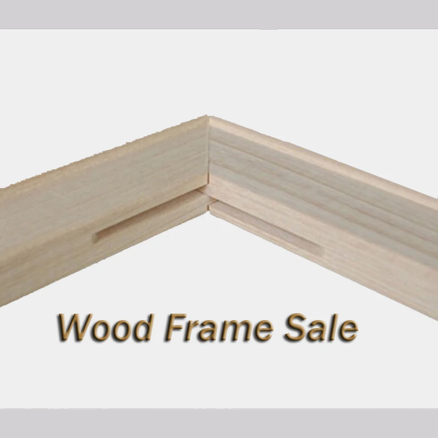 

Diy Wooden Inner Frame Wood Framework Photo Framework Light Frame for Canvas Prints Oil Painting Wall Art Picture Frames