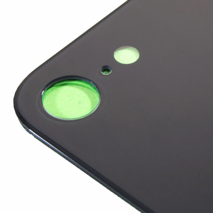 Для Apple iPhone 8 Plus задняя батарея стеклянная крышка задняя дверь корпус чехол для iPhone 8 Задняя стеклянная панель с объективом камеры