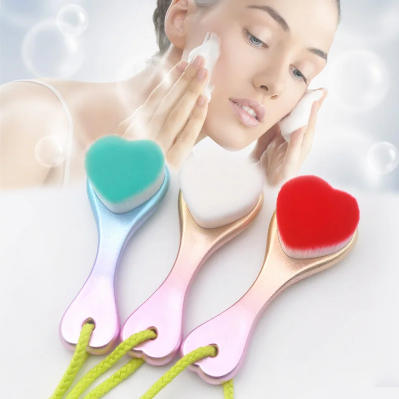 Facial Care Washing Brush Fiber Hair Face Washing Brush Pore Deep