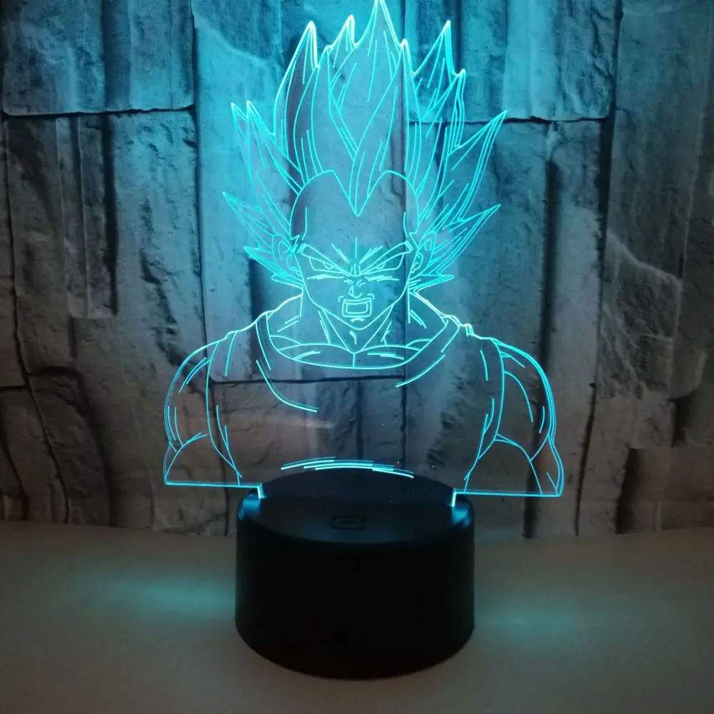 

Dragon Ball 3d Visual Lamp Creative Usb 7 color change Variable Night Table Lamps For Living Room Factory wholesale Desk Lamp