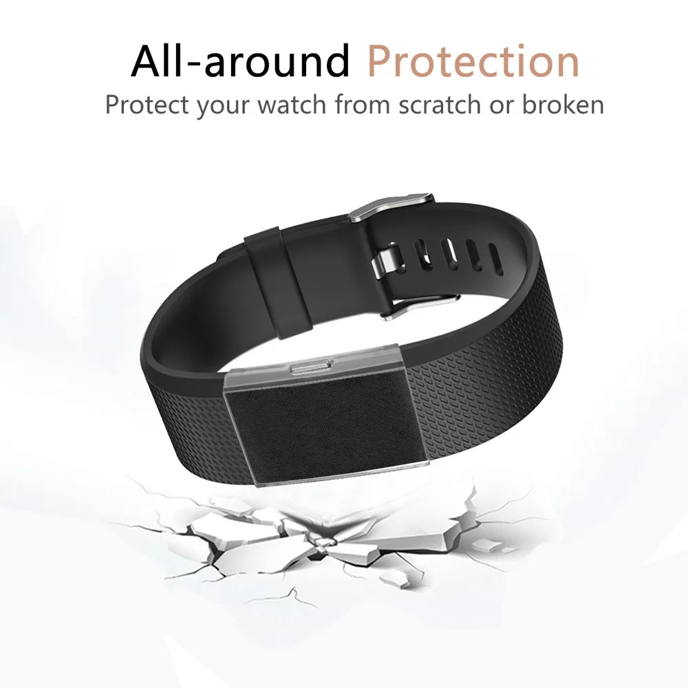 Ультра-тонкий мягкий ТПУ защитный силиконовый чехол для Fitbit Charge 2/Носимых устройств/фитнес-трекера