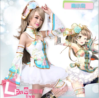 Love Live Kotori Minami Cheongsam Awaken Cheerleader костюм для косплея - Цвет: Style 1