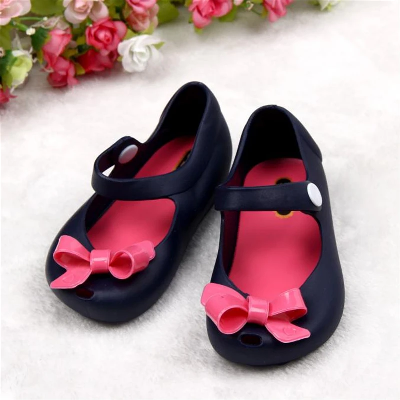 TELOTUNY/ г.; модные милые детские сандалии с открытым носком и прозрачным бантом для маленьких девочек; обувь; ZY30