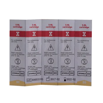 

Tattoo 10Piece 5RL Disposable Sterilized Tattoo Permanent Makeup Pen Machine Needles Tips Eyebrow lip Microblading supplies