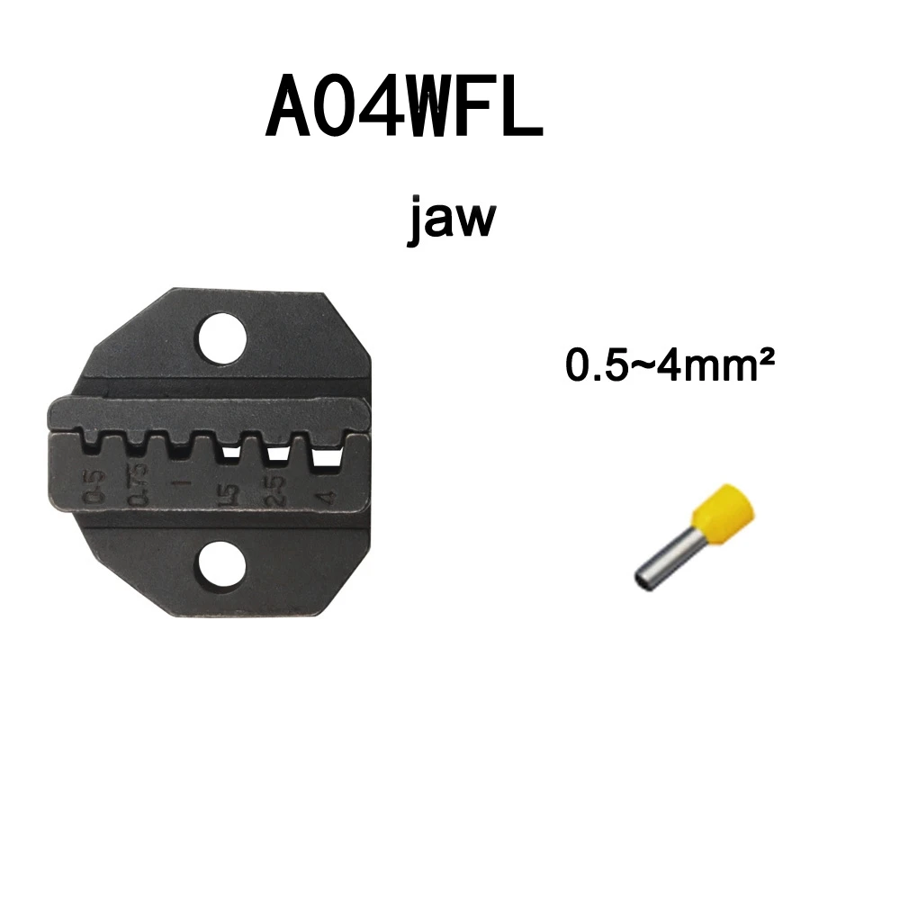 A10WF A26TW A06 A03BC A02WF2C A40J плашки наборы для HS FSE AM-10 EM-6B1 EM-6B2 обжимной Пилер обжимной станок модули один комплект челюсти - Цвет: A04WFL