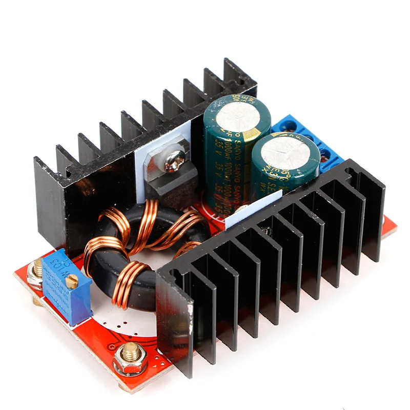 DC-DC Boost Converter 150W 10A 10V-32V to 12V-35V Step Up Power Supply Module 