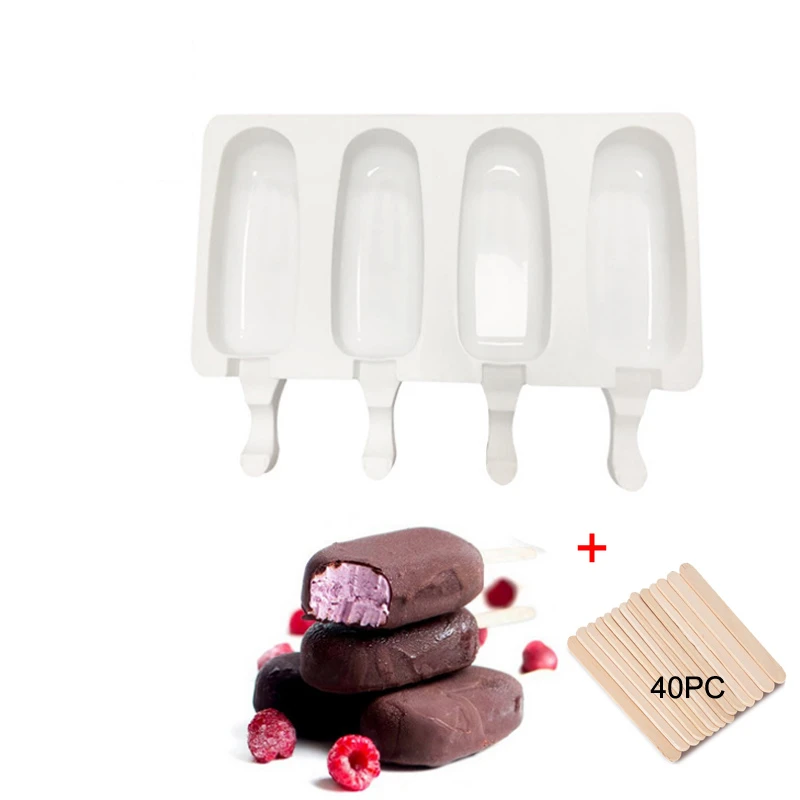 En 9 Tige En Plastique Colores Popsicle Moules Diy Reutilisable Nourriture Pour Bebe Etc Cremes Glacees Sorbets 7 Moules A Glacons Kateluo Mini Moule A Glace En Silicone Pour Popsicles Moules A