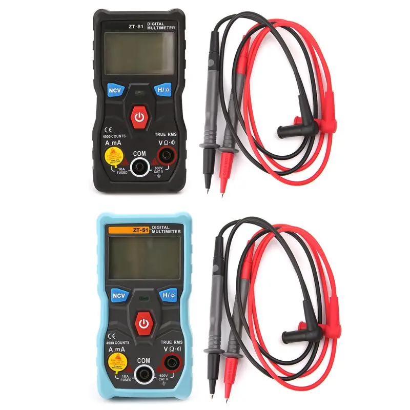 

Wholesale ZT-S1 Digital Multimeter Tester Autoranging True Rms Automotriz Mmultimetro With Intelligent NCV DATA HOLD LCD May06