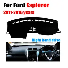 Чехлы для приборной панели автомобиля коврик для Ford Explorer 2011- лет правым приводом dashmatt pad приборная крышка авто аксессуары для приборной панели