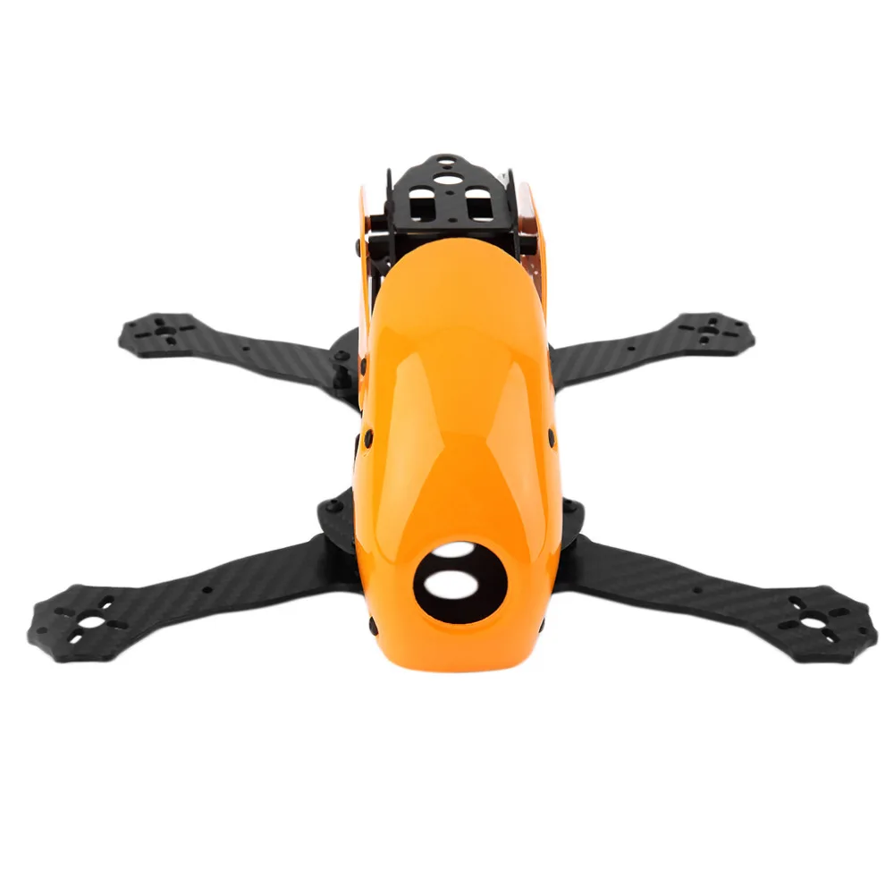 Robocat 270mm 4-Axes Carbon Fiber FPV-Racing Mini Quadcopter Frame Kit Orange robocat 270mm 4 axis glass fiber racing mini quadcopter frame with hood cover unassembled