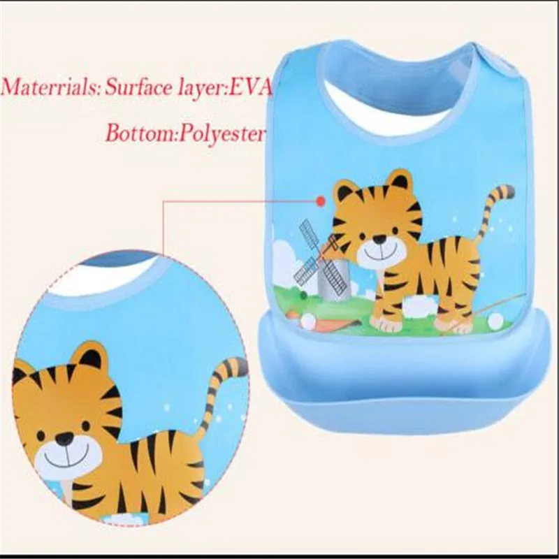 Детское полотенце для девочек и мальчиков PUDCOCO водостойкое с мультяшным рисунком