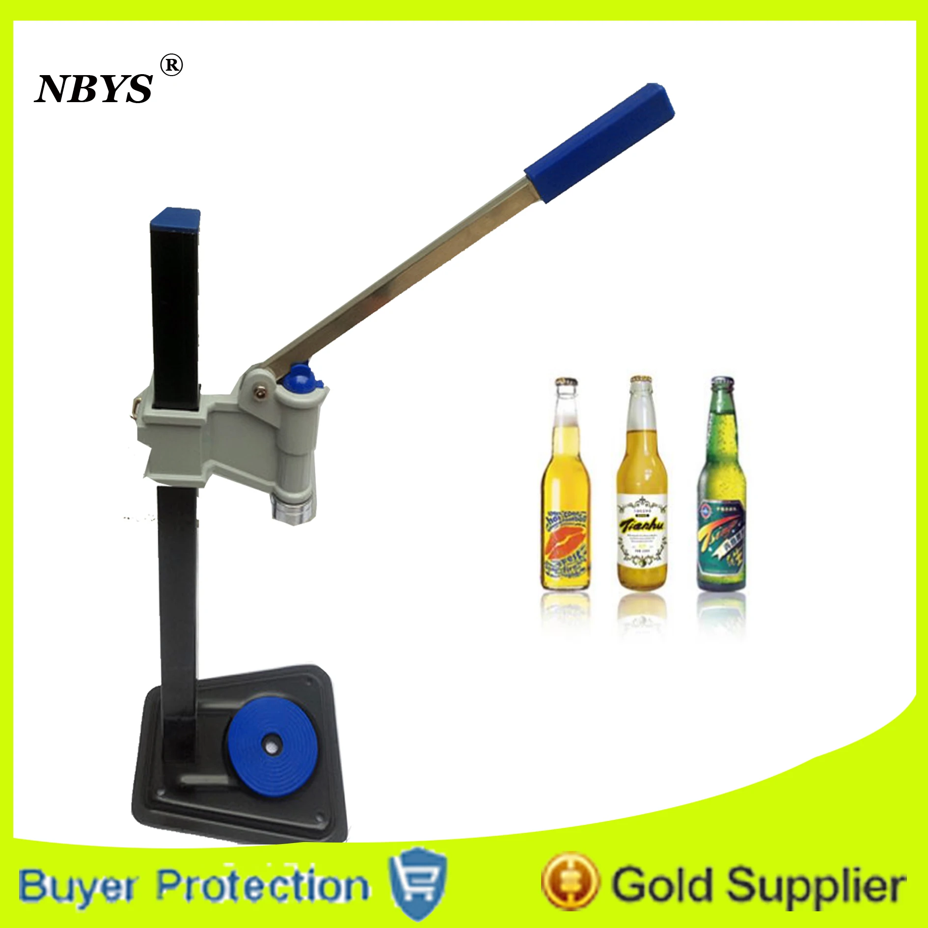 

Beer Bottle Capping Machine Manual beer Lid Sealing Capper beer capper soft drink capping machine soda water caper Free Shipping