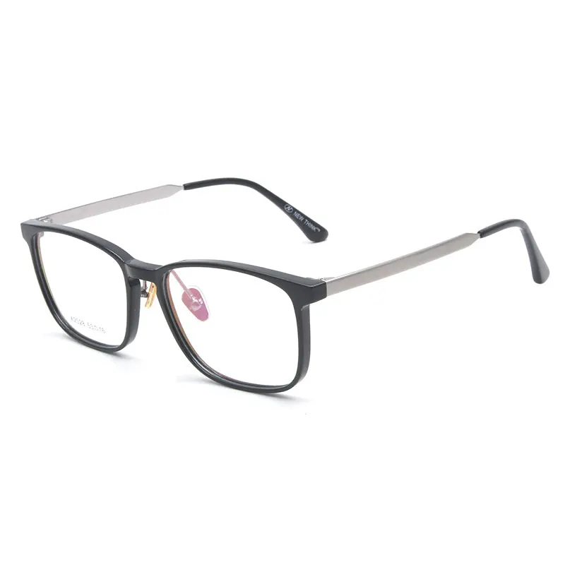 Reven Jate X2028 оптическая пластиковая оправа для очков для мужчин и женщин очки по рецепту очки полный обод оправа Glasse - Цвет оправы: Серый