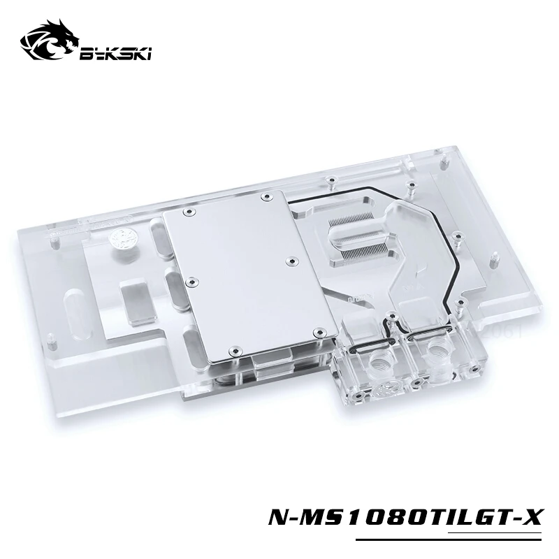 BYKSKI водный блок для MSI GTX1080Ti LIGHTNING Z/полное покрытие графическая карта медный