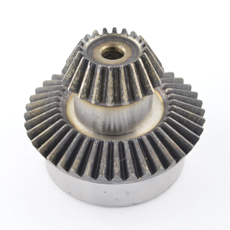 

1 pcs 2M mod15T+45T 16T+48T 18T+54T TEETH Bevel gear Spur gear 90 degree 1:2 cnc machined