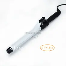 Профессиональный высокое качество волос керамический щипцы для завивки электронные волосы бигуди Ролик глубокая волна тела 32 мм