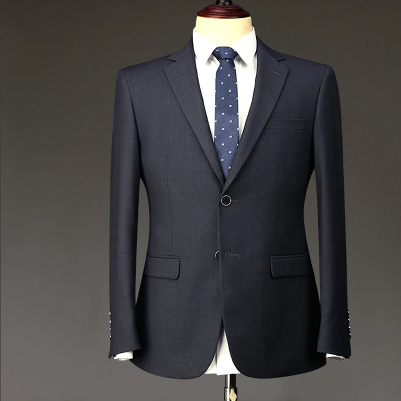 Bespoke Business Suit Groom Wedding Suit Fashion Color Slim Fit for Men Best Men Suit Prom Party Suits 2 Pieces (Jacket+Pants)