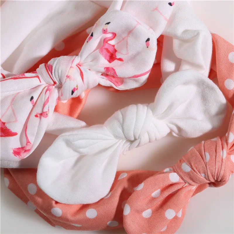 3Pc/Set Baby Headband For Girls Flower Rabbit Ear Baby Big Bows Turban Baby Hair Accessories For Children Girl Hairband