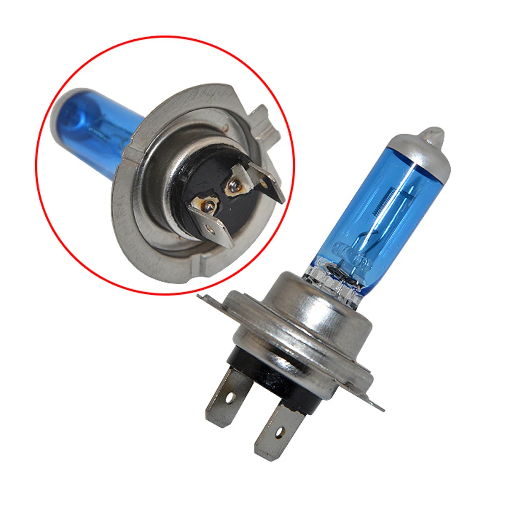 2 шт. H7 55 W 12 V Супер яркие белые Противотуманные фары галогенные лампы высокого
