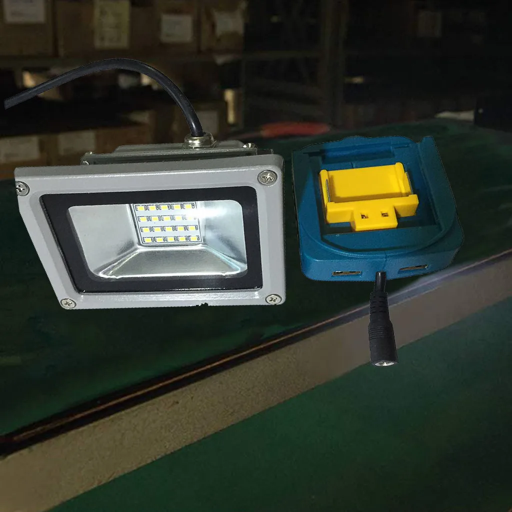 

LED Light & Cordless Power Source Charge Adapter For MAKITA ADP05 18V Battery lamparas de techo colgante moderna