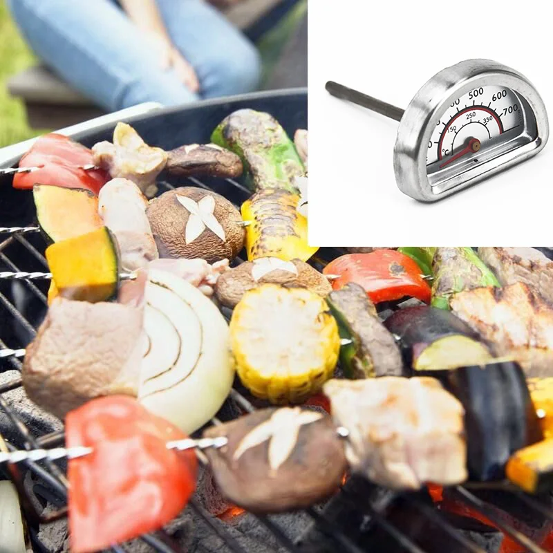Термометр для Charbroil гриль полукруг Крытый Индикатор нагрева открытый барбекю замена гриль из нержавеющей стали Горячий