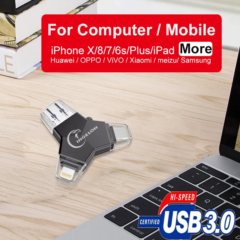 Флеш накопитель Ingelon usb 32/64/3 0 Гб 128|USB флэш-накопители| |