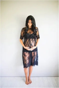 

Maternity Dresses Summer Maternity Photography Dress Lace Pregnant Women Dresses Fancy Maternity Photo Shooting DS39