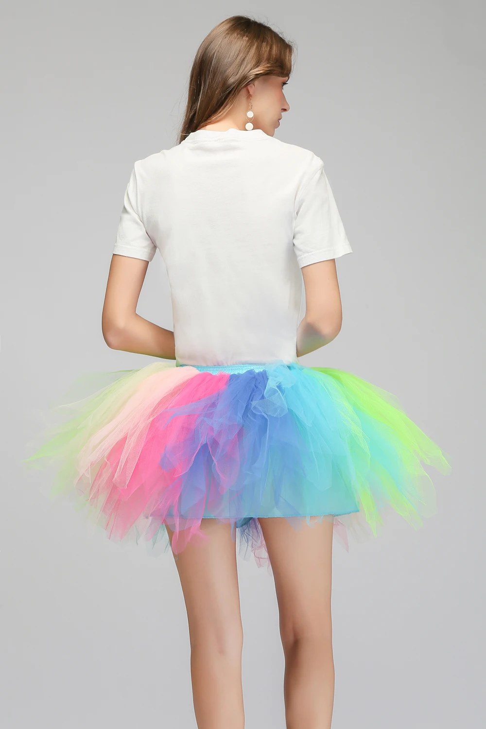 New-2019-Tulle-Skirts-Womens-High-Quality-Elastic-Stretchy-Tulle-Teen-Layers-Womens-Adult-Tutu-Cosplay
