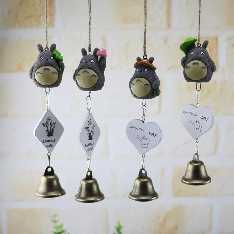 

Creative My Neighbor Totoro Gum Wind Bell Creative Home Car Decor Personality Birthday Gifts Pendant Crafts Household Decoration