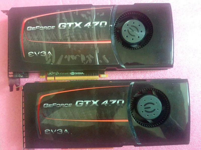  Used original  for EVGA GTX470 320bit DDR5 1G desktop gaming graphics 