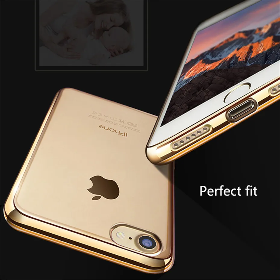 MOUSEMI 5S For iPhone 6 se 5 Case Transparent Silicone Cute Soft Luxury Girl Ultra Thin Capa Cases For iPhone 6 6s Plus 5s Coque (5)