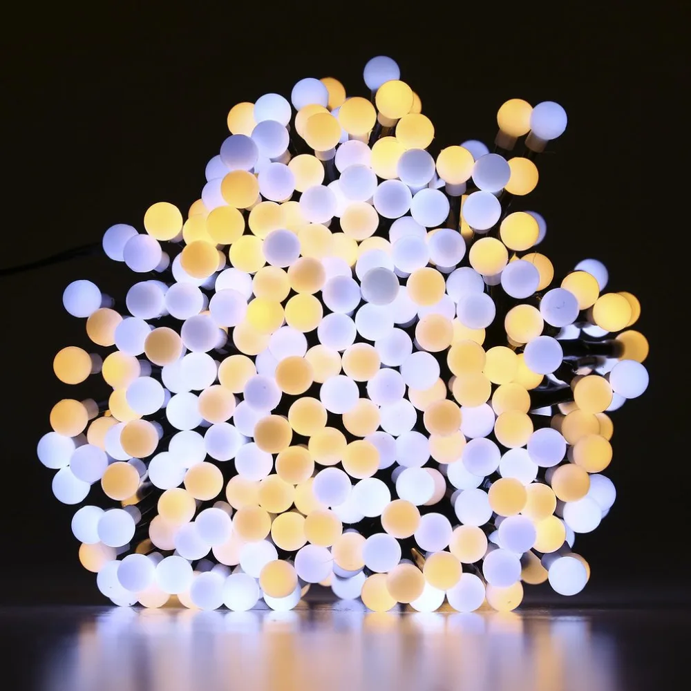 

3m 400 LED Double Color Firecracker String Lights Waterproof Fairy Light Xmas Lighting Strings Pink/Warm white US/EU/UK Plug