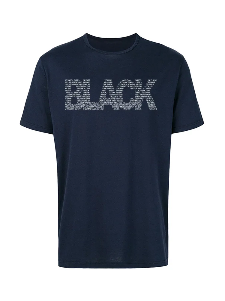 New Design Mens Tshirts Black II 12014 Summer Tops Shirt Pure Cotton Short Sleeve Casual T-Shirt Crewneck Free Shipping Black II  12014 navy